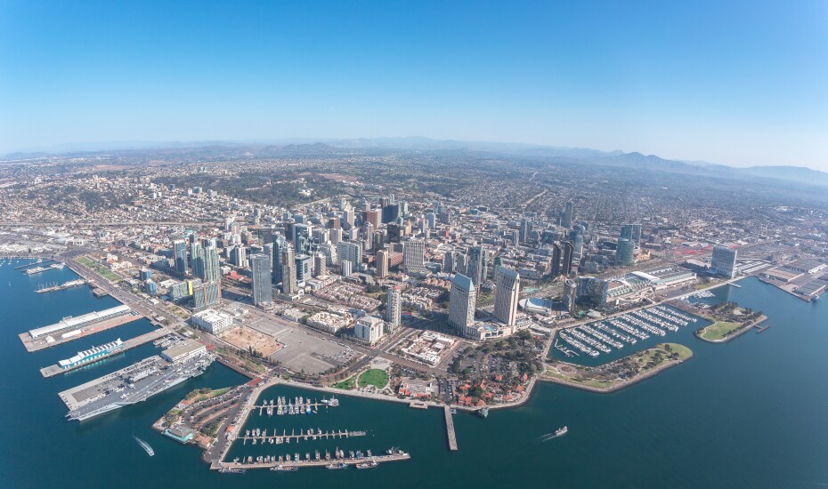 San Diego waterfront