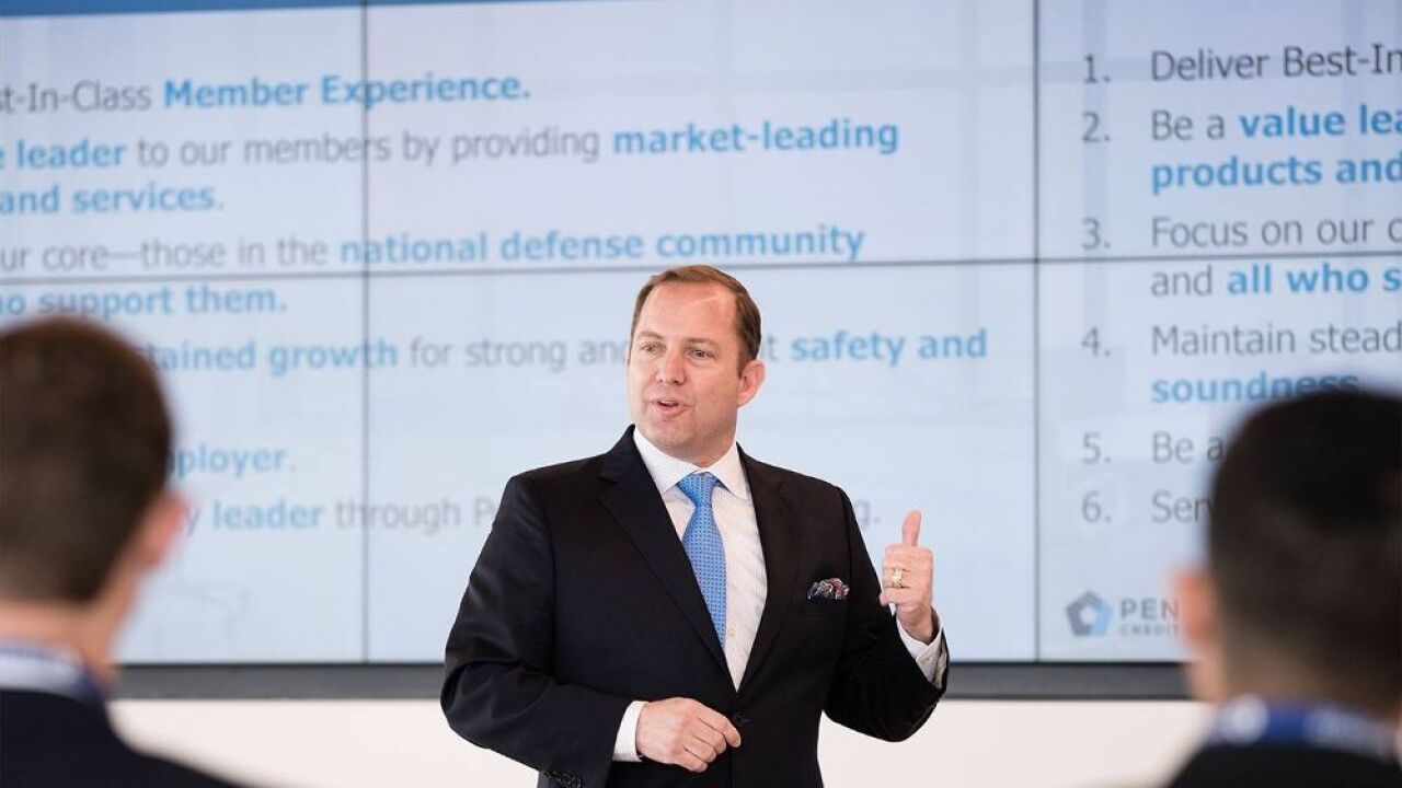 James Schenck, president and CEO of PenFed Credit Union