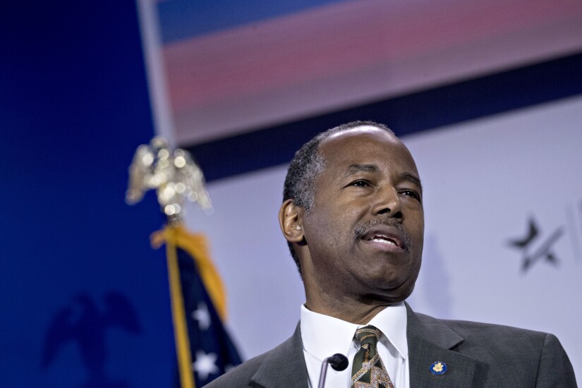 HUD Secretary Ben Carson
