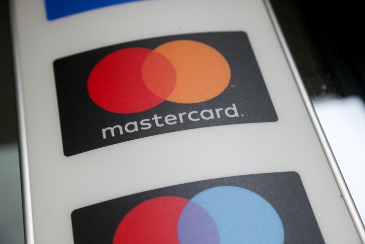 Mastercard signage