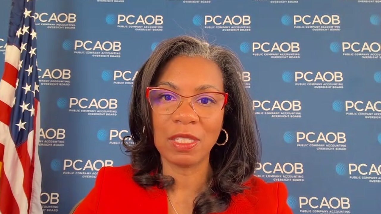 PCAOB chair Erica Williams
