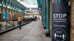 Coronavirus - Mall sign