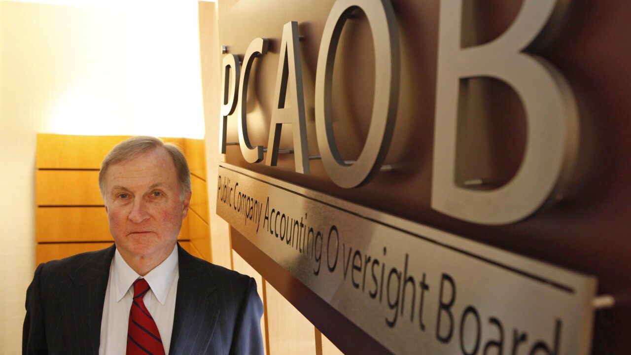 PCAOB chairman James Doty