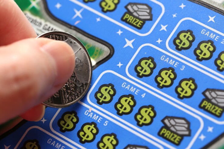 lottery scratch ticket