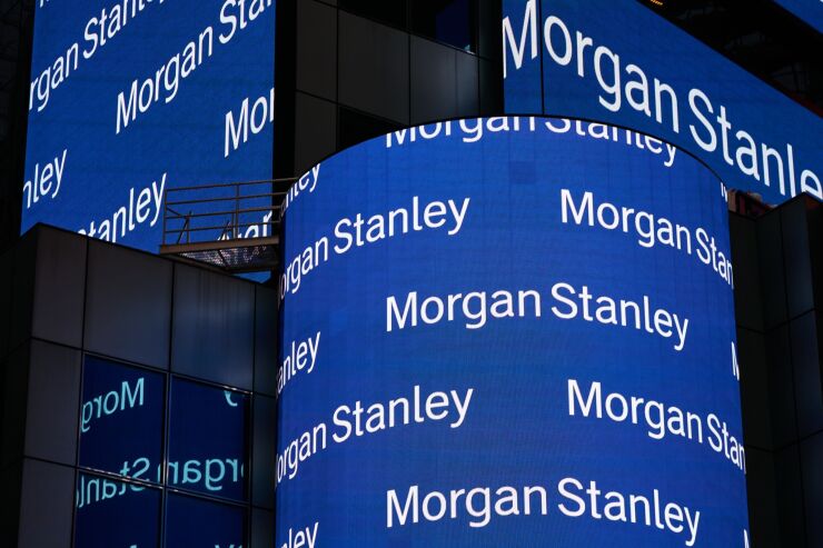 Morgan Stanley Headquarters As Earnings Figures Released