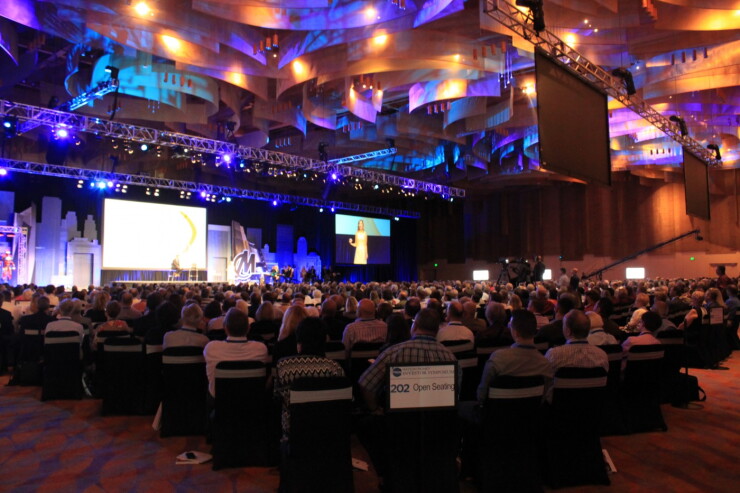 Inside Duke Energy Convention Center