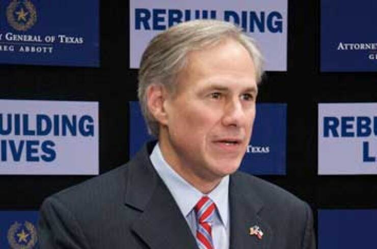 Texas Gov. Greg Abbott