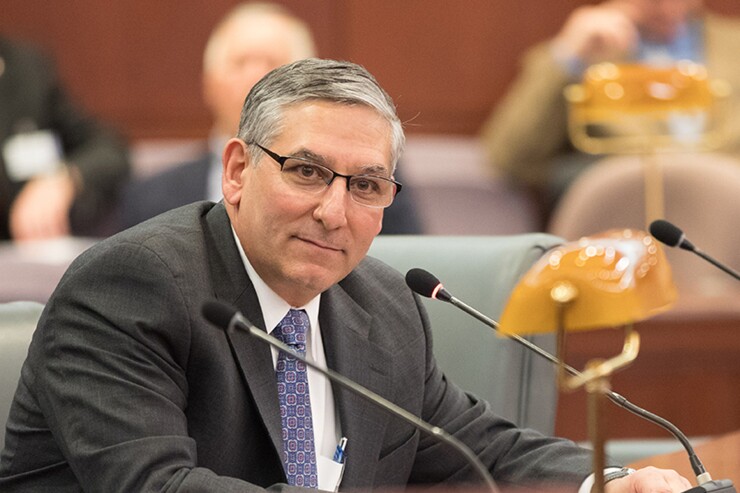 Connecticut Senate Republican President Pro Tempore Len Fasano, R-North Haven, in 2017