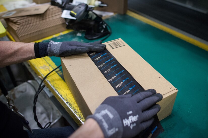 Amazon shipping box