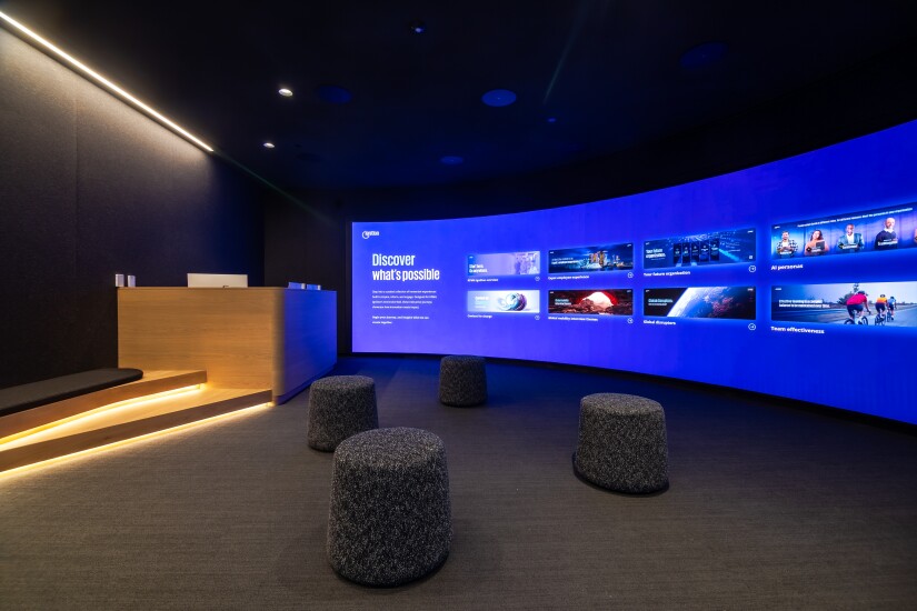 KPMG's Ignition immersive room