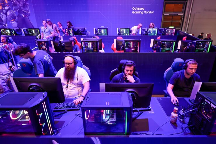 Inside The Gamescon Convention