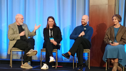 Mark Breading, Margaret Williams, Jascha Prosiegel and Kate Stillwell