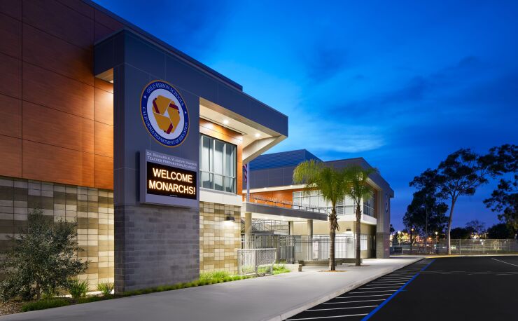 Rendering of Dr. Richard A. Vladovic Harbor Teacher Preparation Academy