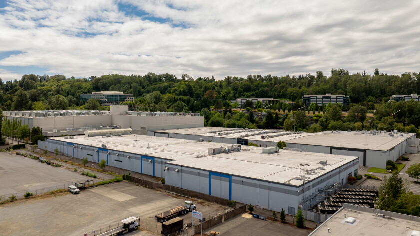 A data center in Washington state.