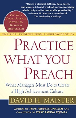 Book cover - Practice What You Preach
