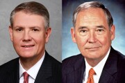 Curt Farmer (left) and Ralph Babb of Comerica.