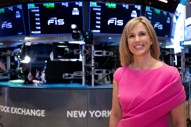 Stephanie Ferris FIS at NYSE