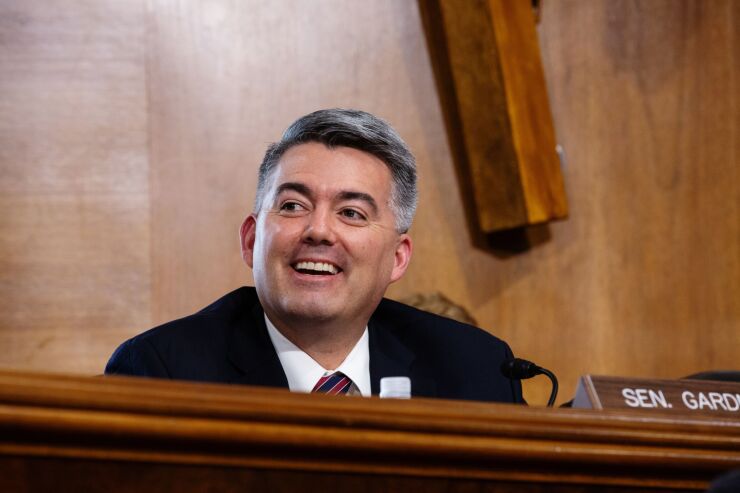 Sen. Cory Gardner, R-Colo.