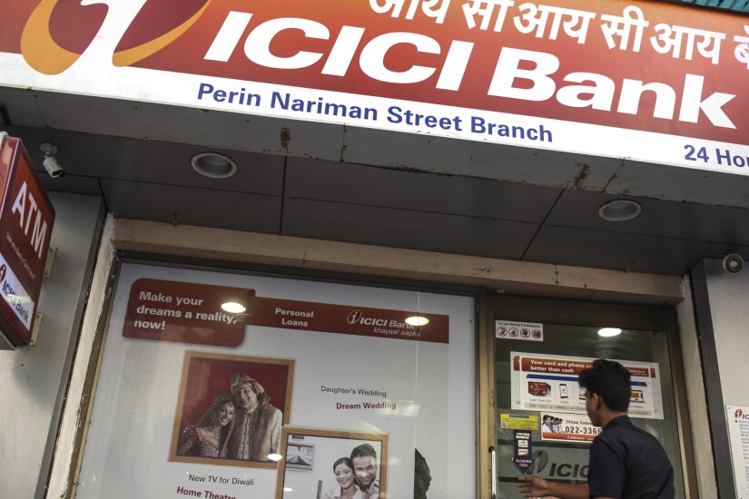ICICI Bank Ltd. branch in Mumbai, India