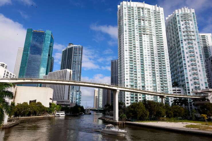 Brickell neighborhood of Miami, November 2023