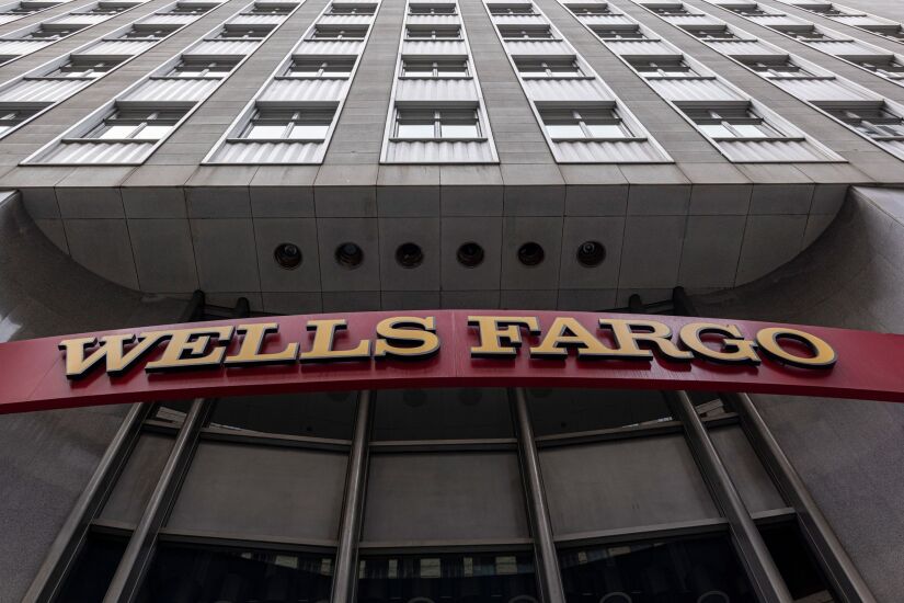 A Wells Fargo Bank Branch Ahead Of Earnings Figures