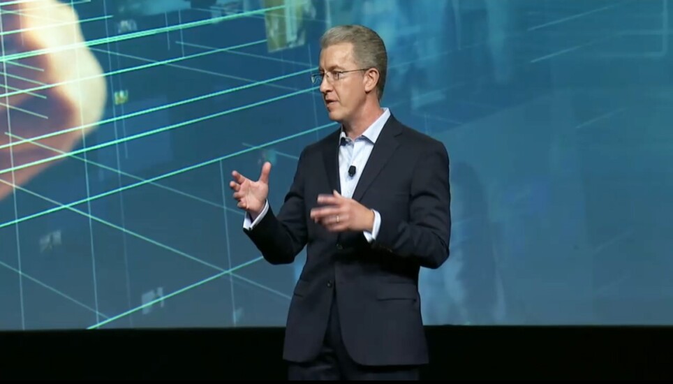 Jason Marx of Wolters Kluwer addressing the 2021 CCH Connect conference