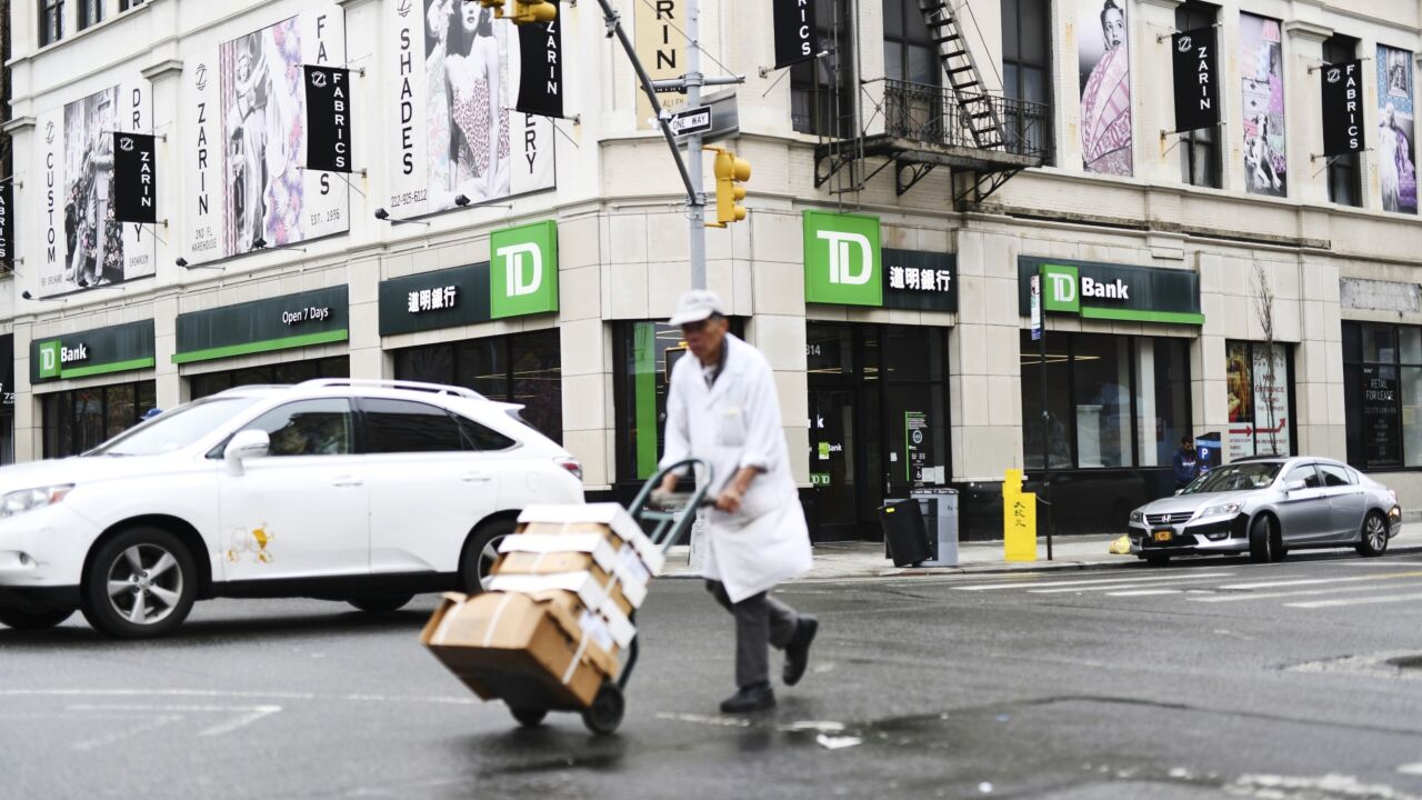 A TD Ameritrade Holding Corp. Bank Branch Ahead Of Earnings Figures