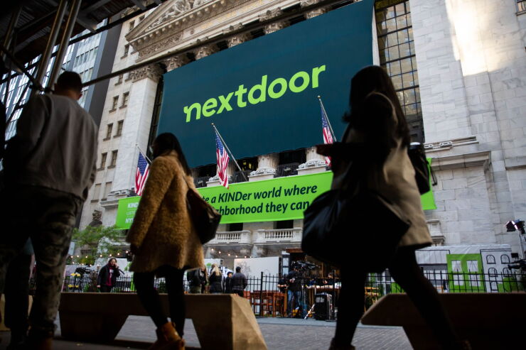 Nextdoor Makes Trading Debut At NYSE
