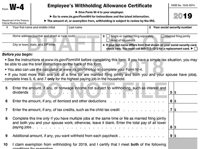 A new look for the Form W-4 | Accounting Today