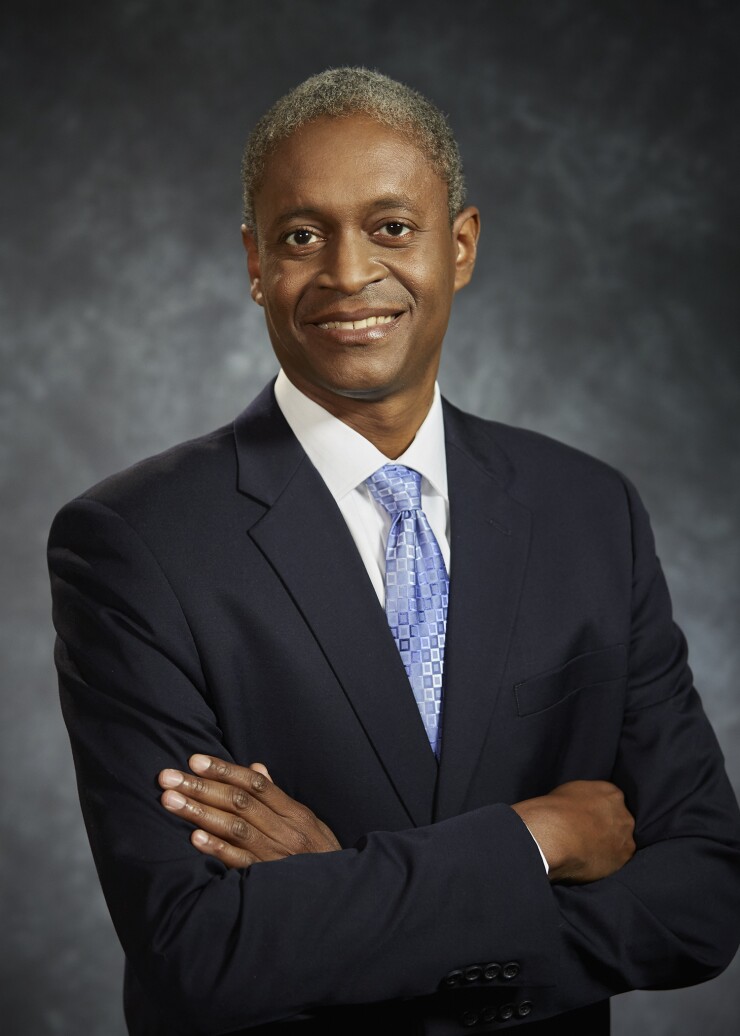 Raphael Bostic, president of the Federal Reserve Bank of Atlanta