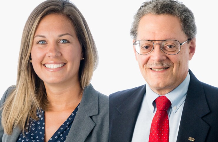 Christine Davis and Jim Lucianetti, of WSFS
