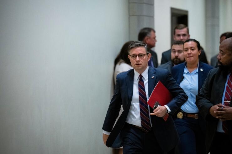 U.S. House Speaker Mike Johnson, a Republican from Louisiana