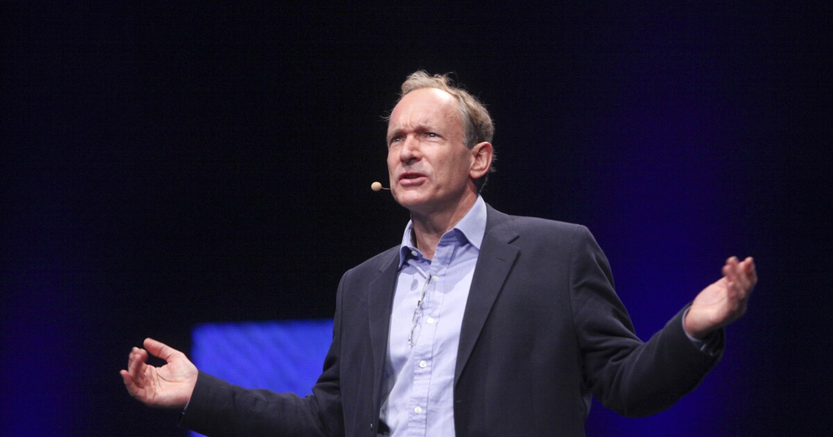Sir Tim BernersLee warns fintech developers to consider consequences