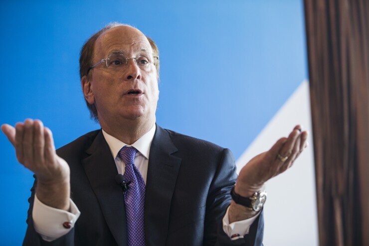 BlackRockCEO Larry Fink.