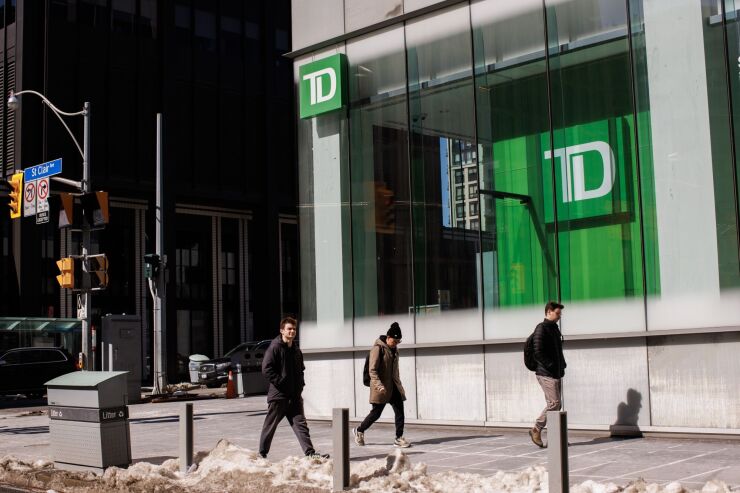 TD Bank Branches As Collapse Of SVB Poisons Investor Sentiment For Regional Banks