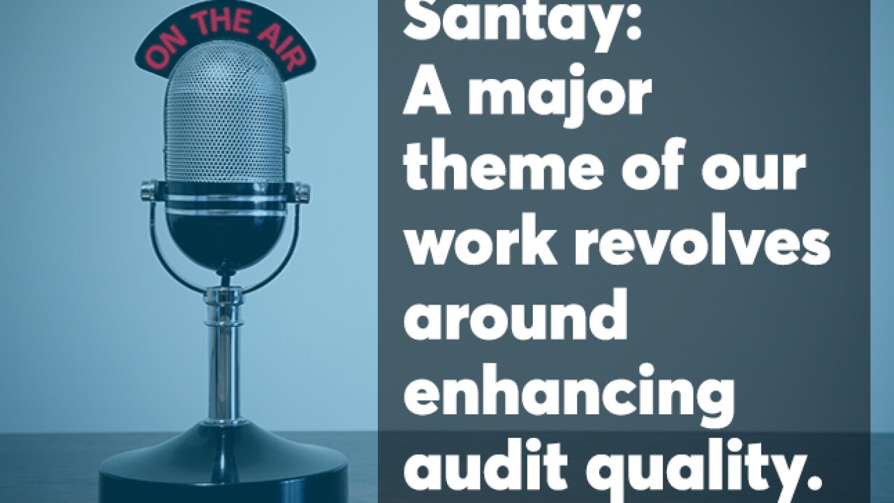 Santay September 2018 podcast screen