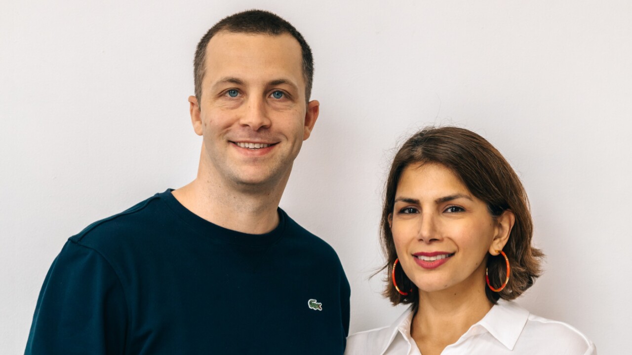 Stretch founders Yasaman Hadjibashi and Keith Armstrong
