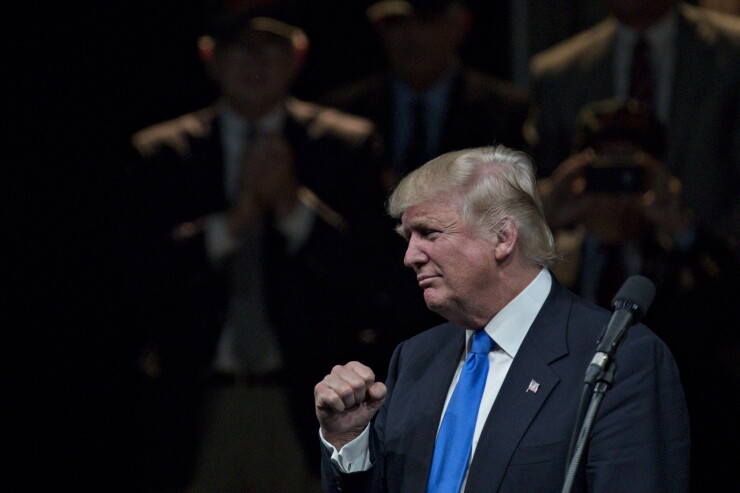 Donald Trump fist pump