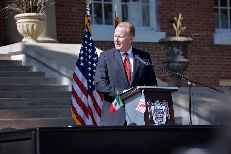 San Diego Mayor Kevin Faulconer