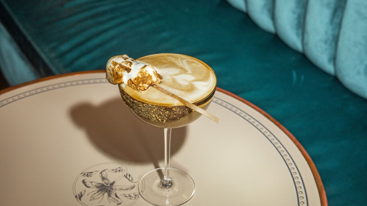 An $18 s'mores latte at a cafe in Aspen, Colorado, the new hot town for ultrawealthy executives.