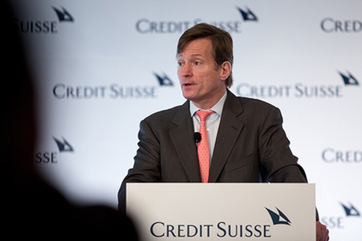 Credit Suisse Wealth Management Profits Rise 10%