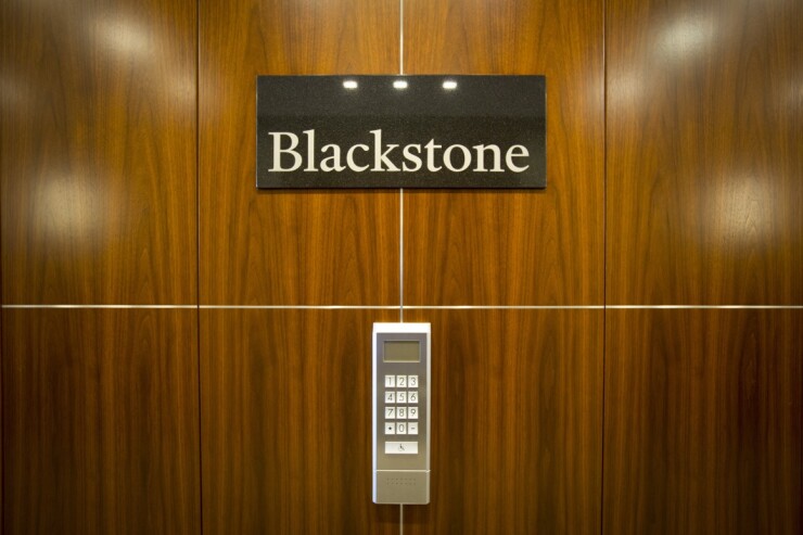 Blackstone’s $104 billion real estate business led sales in the quarter.