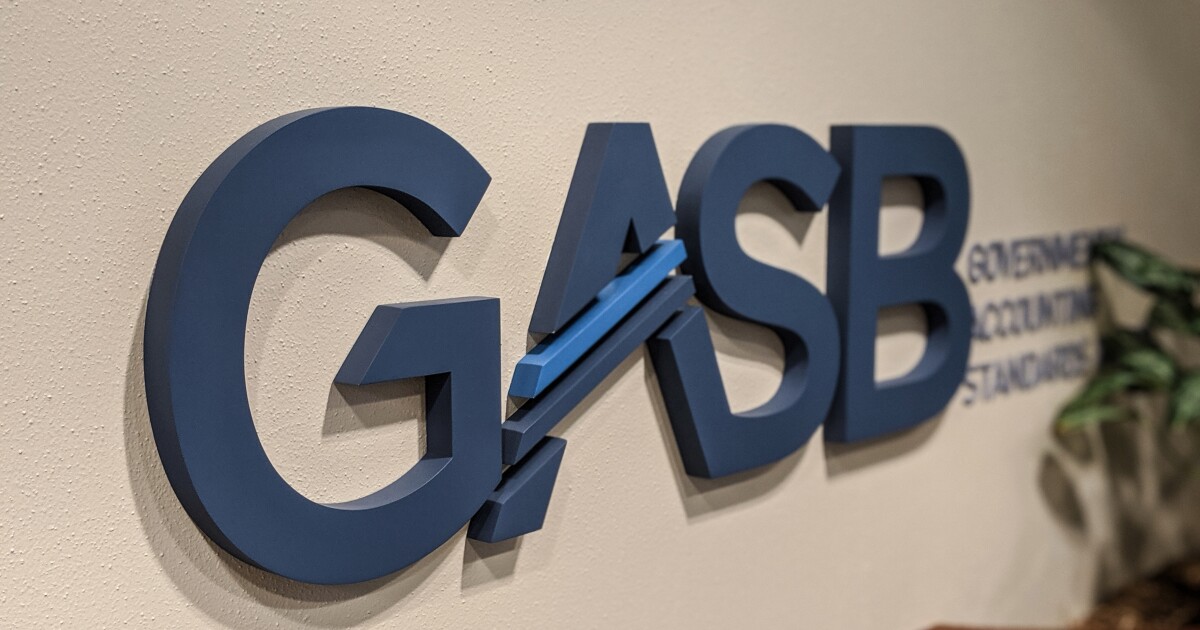 GASB working on improving disclosure for infrastructure projects