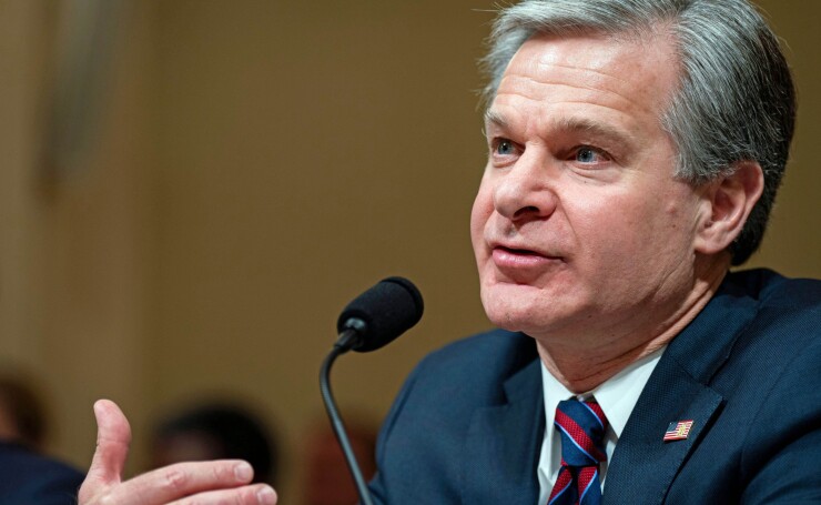 FBI Director Christopher Wray in November 2023.