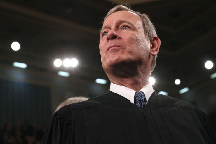 Some have speculated that Chief Justice John Roberts agrees with the administration that the president should have more authority to fire a sitting CFPB director, but experts also say he is unlikely to favor the more dramatic step of invalidating the whole agency.