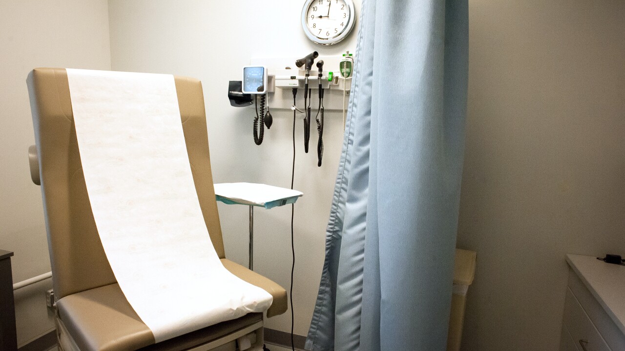 Empty seat in hospital