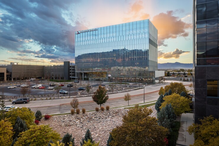 Mountain America Credit Union's headquarters in Sandy, Utah