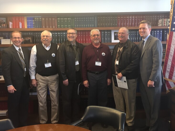 Representatives from Minnco CU and Minnesota Speaker of the House Kurt Daudt.