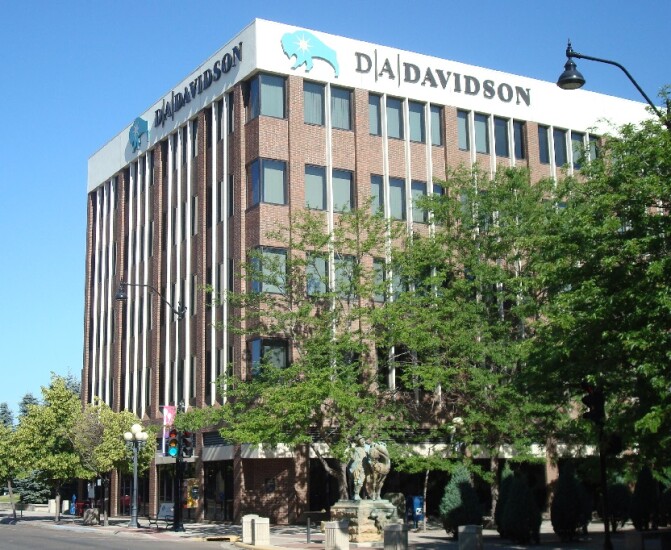 D.A. Davidson headquarter building exterior