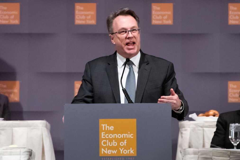 Photograph accompanying New York Fed's Williams backs market bets on one more rate hike this year